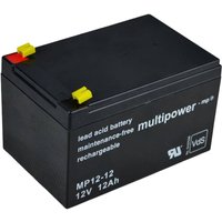 multipower MP12-12 12V 12Ah Bleiakku mit VdS-Zertifizierung