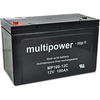 multipower MP100-12C 12V 100Ah Bleiakku Zyklentyp