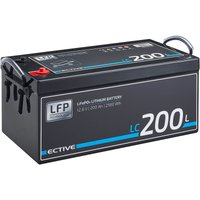ECTIVE LC 200L 12V LiFePO4 Lithium Versorgungsbatterie 200 Ah