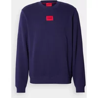 HUGO - Diragol Cotton Crewneck Sweatshirt - Navy
