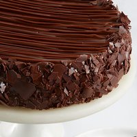 Triple Chocolate Enrobed Brownie Cake