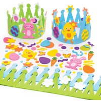 Click to view product details and reviews for Easter Crown Making Kits Pack Of 2 Foam Easter Crafts For Kids Gifts For Children 2 Assorted Designs Colours No Glue Required. Click to view product details and reviews for Easter Crown Making Kits Pack Of 2 Foam Easter Crafts For Kids Gifts For Children 2 Assorted Designs Colours No Glue Required.