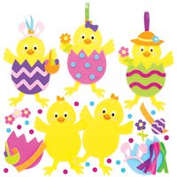 Click to view product details and reviews for Easter Chick Mix Match Decoration Kits Pack Of 8 All In One Foam Craft Kit 8 Assorted Designs No Glue Required. Click to view product details and reviews for Easter Chick Mix Match Decoration Kits Pack Of 8 All In One Foam Craft Kit 8 Assorted Designs No Glue Required.