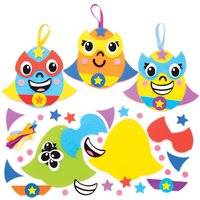 Click to view product details and reviews for Hero Easter Egg Mix Match Decoration Kits Pack Of 8 Easter Crafts For Kids 4 Assorted Template Colours Blue Orange Green Yellow.