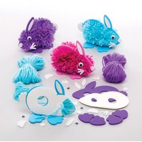 Click to view product details and reviews for Bunny Pom Pom Kits Pack Of 3 Art Craft Kits 3 Assorted Wool Colours Pink Blue Purple. Click to view product details and reviews for Bunny Pom Pom Kits Pack Of 3 Art Craft Kits 3 Assorted Wool Colours Pink Blue Purple.