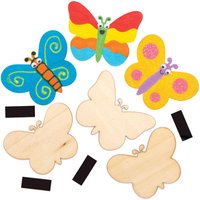 Click to view product details and reviews for Butterfly Wooden Magnets Pack Of 12 Art Craft Kits. Click to view product details and reviews for Butterfly Wooden Magnets Pack Of 12 Art Craft Kits.