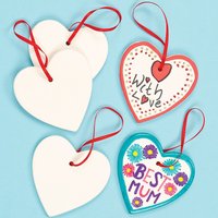 Click to view product details and reviews for Heart Ceramic Hanging Decorations 8cm Box Of 5 Decoration Craft Kits Good For All Occasions Paint Hang. Click to view product details and reviews for Heart Ceramic Hanging Decorations 8cm Box Of 5 Decoration Craft Kits Good For All Occasions Paint Hang.