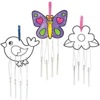 Suncatcher Windchimes (Pack of 4) Nature Craft Kits