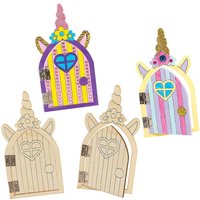 Click to view product details and reviews for Unicorn Wooden Fairy Doors Pack Of 4 Decoration Craft Kits. Click to view product details and reviews for Unicorn Wooden Fairy Doors Pack Of 4 Decoration Craft Kits.