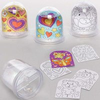 Click to view product details and reviews for Colour In Heart Snow Globes Box Of 4 Decoration Craft Kits. Click to view product details and reviews for Colour In Heart Snow Globes Box Of 4 Decoration Craft Kits.