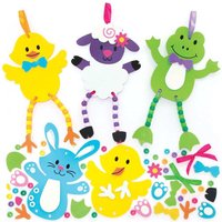Click to view product details and reviews for Easter Dangly Legs Decoration Craft Kits Pack Of 5 8 Assorted Bead Colours 5 Designs No Glue Required. Click to view product details and reviews for Easter Dangly Legs Decoration Craft Kits Pack Of 5 8 Assorted Bead Colours 5 Designs No Glue Required.