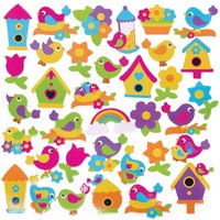 Bird Foam Stickers Value Pack (Pack of 200) Stickers