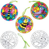 Click to view product details and reviews for Insect Bug Suncatcher Pictures Pack Of 5 Art Craft Kits 5 Assorted Designs Bee Dragonfly Butterfly Caterpillar Snail. Click to view product details and reviews for Insect Bug Suncatcher Pictures Pack Of 5 Art Craft Kits 5 Assorted Designs Bee Dragonfly Butterfly Caterpillar Snail.