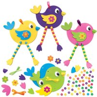 Click to view product details and reviews for Bird Dangly Legs Decoration Kits Pack Of 5 Decoration Craft Kits 5 Assorted Colours Green Blue Yellow Purple Pink. Click to view product details and reviews for Bird Dangly Legs Decoration Kits Pack Of 5 Decoration Craft Kits 5 Assorted Colours Green Blue Yellow Purple Pink.