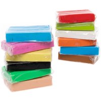Polymer Clay (Pack of 12) 20g Per Colour, 12 Colours, Mould, Shape Then Bake