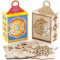Click to view product details and reviews for Rangoli Wooden Lantern Kits Pack Of 3 Self Assembling Decorate Personalise 85cm X 155cm X 6cm. Click to view product details and reviews for Rangoli Wooden Lantern Kits Pack Of 3 Self Assembling Decorate Personalise 85cm X 155cm X 6cm.