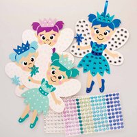 Winter Fairy Diamond Art Decoration Kits (Pack of 4) Christmas Crafts