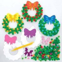 Click to view product details and reviews for Christmas Wreath Pom Pom Art Kits Pack Of 5 Christmas Crafts 7 Pom Pom Colours Light Green Dark Green Red Yellow Blue Purple Pink. Click to view product details and reviews for Christmas Wreath Pom Pom Art Kits Pack Of 5 Christmas Crafts 7 Pom Pom Colours Light Green Dark Green Red Yellow Blue Purple Pink.