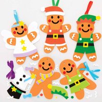 Click to view product details and reviews for Gingerbread Man Mix Match Decoration Kits Pack Of 8 Christmas Crafts. Click to view product details and reviews for Gingerbread Man Mix Match Decoration Kits Pack Of 8 Christmas Crafts.