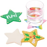 Click to view product details and reviews for Star Ceramic Coasters Pack Of 6 Decoration Craft Kits. Click to view product details and reviews for Star Ceramic Coasters Pack Of 6 Decoration Craft Kits.