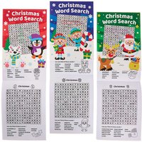 Christmas Word Search Puzzle Books (Pack of 8) Christmas Toys