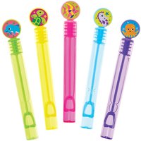 Sealife Touchable Bubbles (Pack of 10) 5 Assorted Colours & Designs, Tube Length 8.5cm, Fun Party Bag Fillers