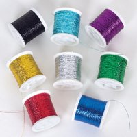Click to view product details and reviews for Glitter Thread Pack Of 8 Metallic Glittery Design 30m Per Spool 8 Assorted Colours. Click to view product details and reviews for Glitter Thread Pack Of 8 Metallic Glittery Design 30m Per Spool 8 Assorted Colours.