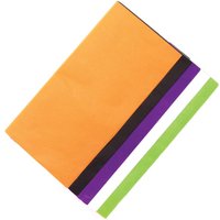 Halloween Tissue Paper Value Pack (Pack of 25) Halloween Craft Supplies, 5 Colours, Sheet Size 50cm x 65cm