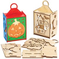 Click to view product details and reviews for Wooden Halloween Lantern Kits Pack Of 3 Halloween Crafts. Click to view product details and reviews for Wooden Halloween Lantern Kits Pack Of 3 Halloween Crafts.