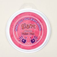 Pink Jumbo Paint Pads (Each) 15cm Ink Pad, Washable Paint, Art Supplies