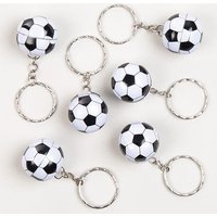 Football Keyrings (Pack of 12) Pocket Money Toys