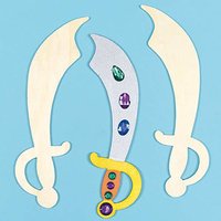 Click to view product details and reviews for Pirate Wooden Swords Pack Of 4 Art Craft Kits. Click to view product details and reviews for Pirate Wooden Swords Pack Of 4 Art Craft Kits.