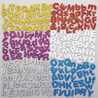 Click to view product details and reviews for Bumper Self Adhesive Glitter Foam Letters Pack Of 870 Craft Embellishments 6 Assorted Colours White Blue Red Gold Silver Purple. Click to view product details and reviews for Bumper Self Adhesive Glitter Foam Letters Pack Of 870 Craft Embellishments 6 Assorted Colours White Blue Red Gold Silver Purple.