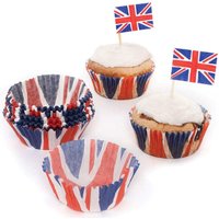 Click to view product details and reviews for Union Jack Cupcake Cases Pack Of 100 Party Tableware. Click to view product details and reviews for Union Jack Cupcake Cases Pack Of 100 Party Tableware.