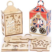 Click to view product details and reviews for Value Wooden Lantern Kits Pack Of 3 Coronation Crafts Wooden Crafts 3 Assorted Designs. Click to view product details and reviews for Value Wooden Lantern Kits Pack Of 3 Coronation Crafts Wooden Crafts 3 Assorted Designs.