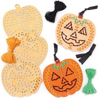 Click to view product details and reviews for Pumpkin Wooden Cross Stitch Decoration Kits Pack Of 5 Halloween Crafts 3 Embroidery Thread Colours Green Orange Black. Click to view product details and reviews for Pumpkin Wooden Cross Stitch Decoration Kits Pack Of 5 Halloween Crafts 3 Embroidery Thread Colours Green Orange Black.
