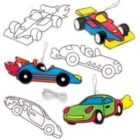 Racing Car Suncatchers (Pack of 8) Decoration Craft Kits