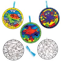 Click to view product details and reviews for Sealife Suncatcher Pictures Pack Of 6 Art Craft Kits 2 Ribbon Colours Blue Light Blue. Click to view product details and reviews for Sealife Suncatcher Pictures Pack Of 6 Art Craft Kits 2 Ribbon Colours Blue Light Blue.