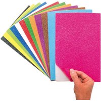 Self Adhesive Glitter Felt Sheets Pack Of 12 Craft Embellishments 12 Assorted Glitter Colours Self Adhesive Glitter Felt Sheets Pack Of 12 Craft Embellishments 12 Assorted Glitter Colours