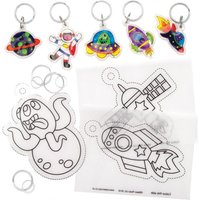 Solar System Super Shrink Keyrings (Pack of 8) Small Toys