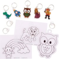 Super Shrink Keyrings Value Pack (Pack of 12) Small Toys