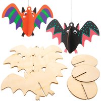 Click to view product details and reviews for Wooden 3d Bat Decorations Pack Of 6 Halloween Crafts. Click to view product details and reviews for Wooden 3d Bat Decorations Pack Of 6 Halloween Crafts.
