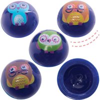 3 kleine Eulen Hüpf-Popper (pro Set 12) Mitgebsel