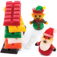 Bastelset Kerze (pro Set) Bastelaktivitäten zu Weihnachten