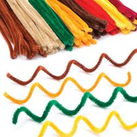 Großpackung Pfeifenreiniger Herbst (pro Set 120) Bastelmaterial
