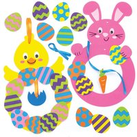 Bastelsets Osterkranz (pro Set 2) Bastelaktivitäten zu Ostern