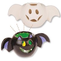 Keramik-Teelichthalter Fledermaus (3 Stück) Halloween-Basteleien