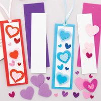 Mix & Match Lesezeichen Bastelsets Herz (pro Set 8) Bastelsets