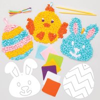 Seidenpapier Bastelsets Ostern (pro Set 5) Bastelaktivitäten zu Ostern