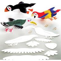 Gleiter Vögel zum Ausmalen (pro Set 10) Mitgebsel